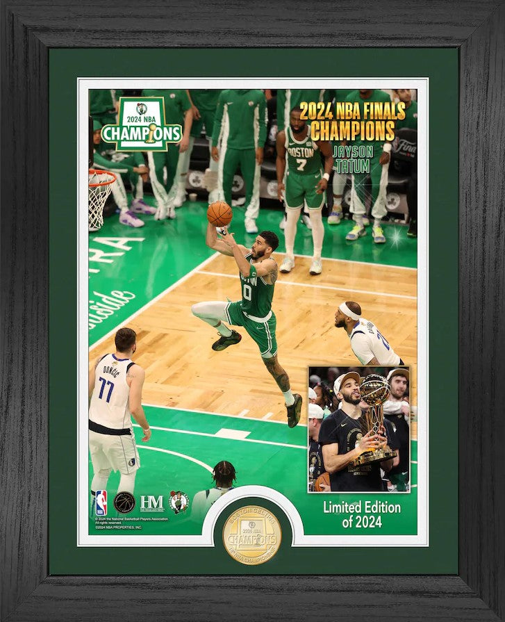 Jayson Tatum Boston Celtics Highland Mint 2024 NBA Champions 13