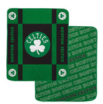 Boston Celtics Pegasus 60” x 70” Reverse Block Wordmark Double-Sided Blanket