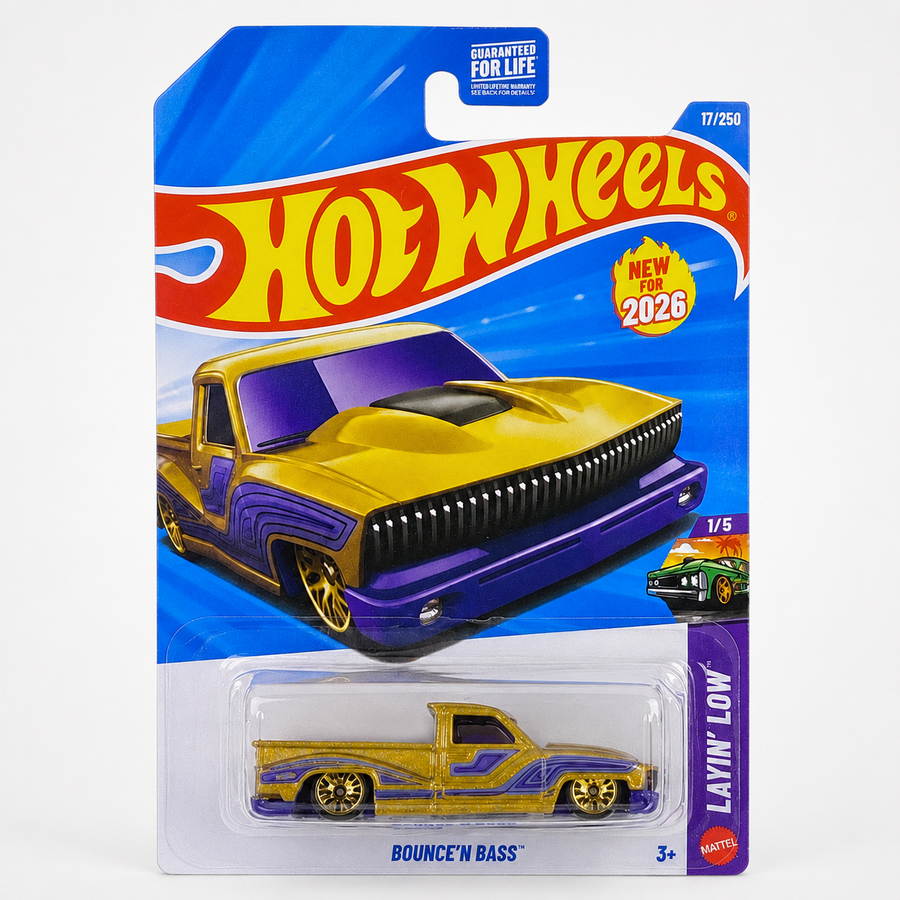 Hot Wheels Bounce'n Bass | Layin' Low Series 1/5