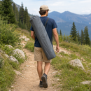 Folding Camping Moon Padded Chair with Carrying Bag