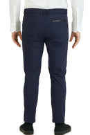 NEW & UPDATED Super - Stretch Men's Chinos //Casual// Navy - Performance Collection