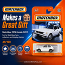 Matchbox 1976 Honda CVCC White 49/100 Die-Cast Collectible Car