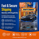 Matchbox 2018 Bugatti Divo European Streets 23/24 Die-Cast Car