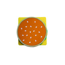 Cheeseburger Silicone Drink Coasters Set of 8