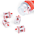 Cherry Milk Shake Retro Pencil Eraser Toppers | Gift Bottle of of 6