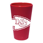 Kansas City Chiefs 16 oz Team Color Silicone Pint Glass