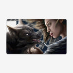 Angel Wolf Playmat