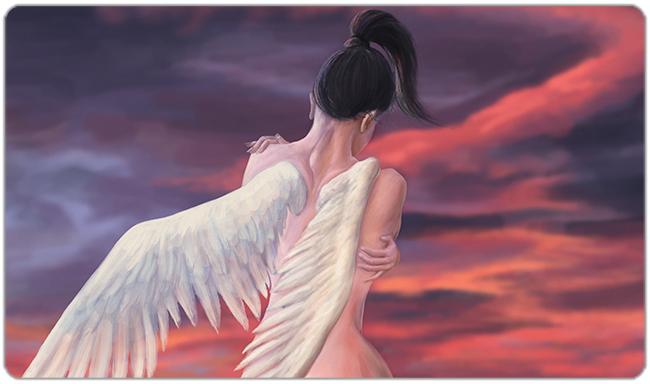 Lonely Angel Playmat