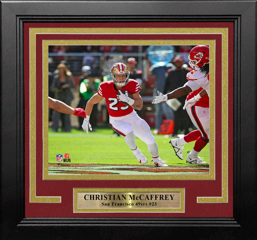 Christian McCaffrey in Action San Francisco 49ers 8
