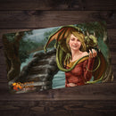 Girl and her Dragon Playmat