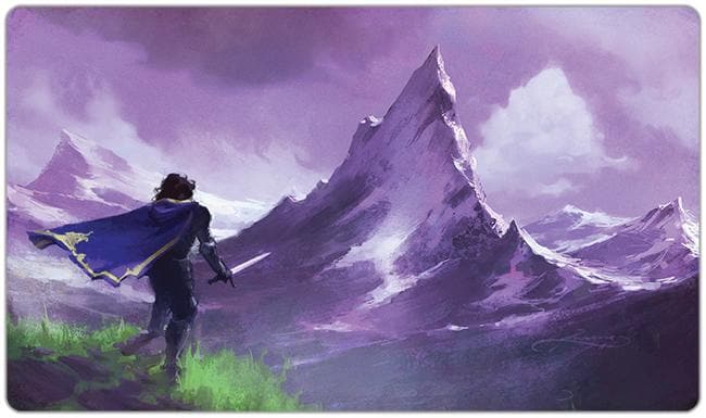 Snowy Mountain the Final Peak Playmat