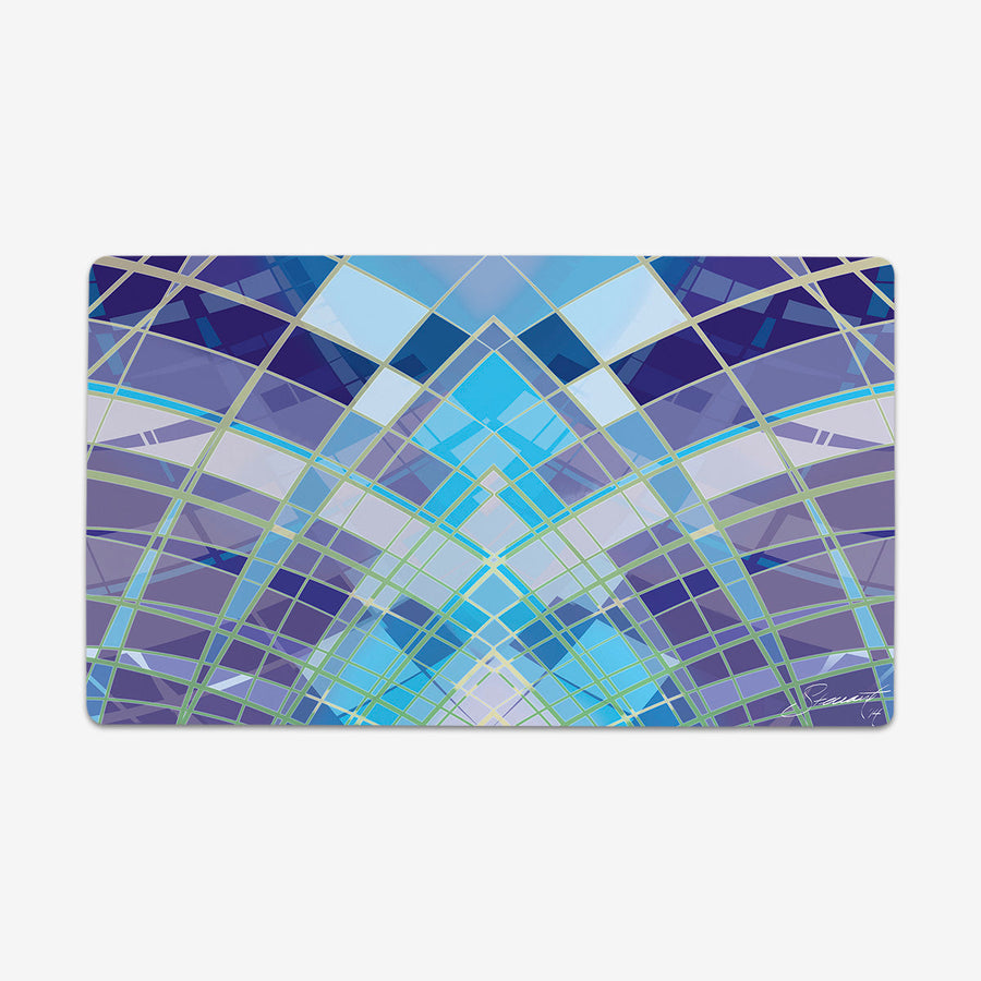 Blue Crystal Playmat