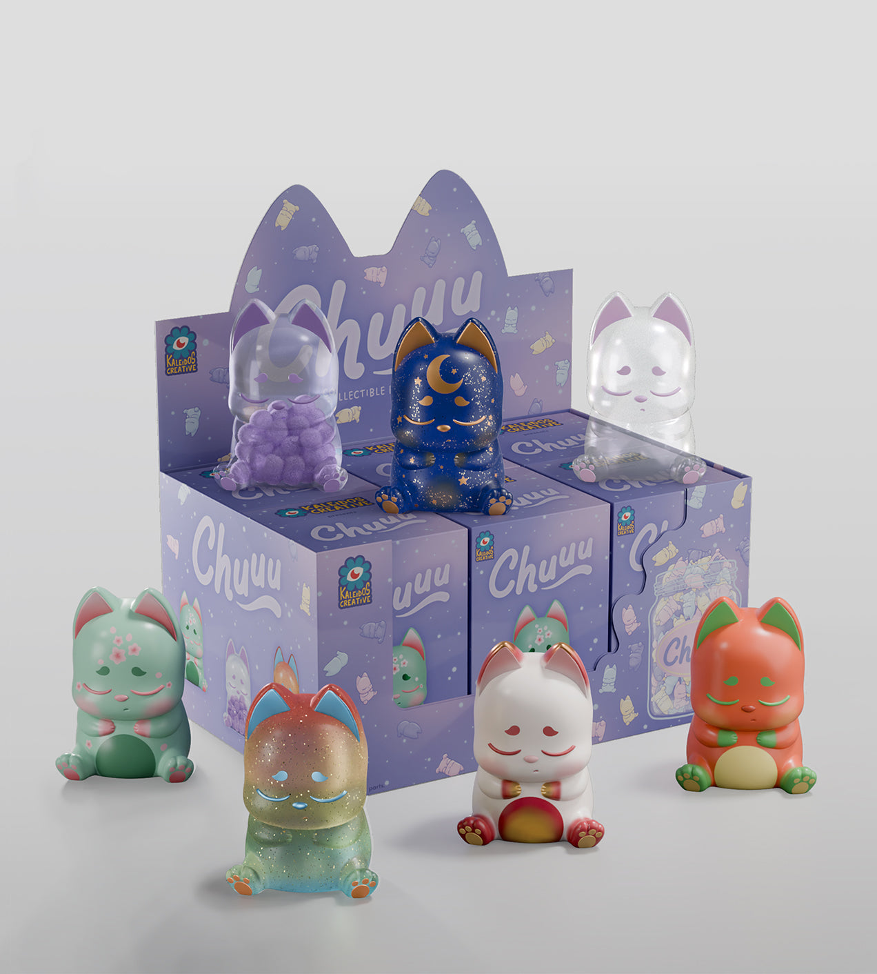 羅本製所 Copiapoa Mudball Blind box 6個Set　新品 Copiapoa Mudball Blind Box Series by Robin Huang