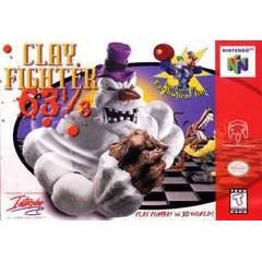 Clay Fighter 63 1/3 - Nintendo 64 (LOOSE)