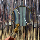 Clear Handle Magnifying Glass | Handheld Decorative Magnifier | 9"x 4"