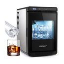 Countertop Ice Maker with 1.6" Clear Ice Cubes - 26 lbs/Day