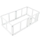 Clear Plastic Dog Playpen with Door - 8 Panel