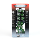 D&D Adventure Dice Set - Cleric Edition | Green 15pc Collection