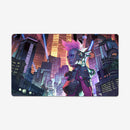 Cyberpunk Nightlife Playmat