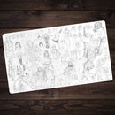 Graphite Thoughts Playmat