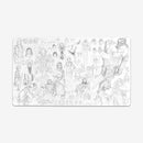 Graphite Thoughts Playmat
