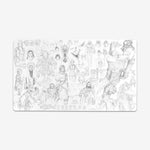 Graphite Thoughts Playmat
