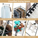 Clothes Drying Rack with 6-Level Adjustable Height
