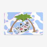 Summer Cow Tiki Gang Playmat