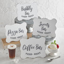 Coffee Bar Sign | Rustic Metal Sign Decor | Decorative Tabletop  Display | 10" x 8"