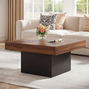 Coffee Table Accent Table with LED Lights and Dynamic Modes