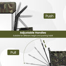 Collapsible Wagon with Removable Canopy and Detachable Storage Bag