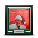 Colonel Harland David Sanders Kentucky Fried Chicken Autographed Framed Album
