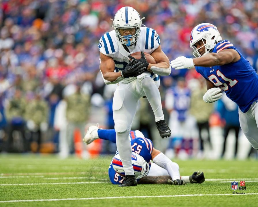 Jonathan Taylor 5 Touchdown Game Indianapolis Colts 8