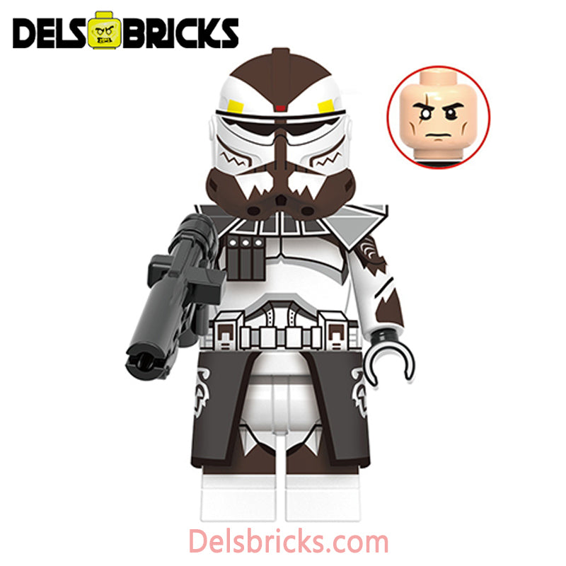 Commander Wolffe - New Clone trooper Lego Star Wars Minifigures
