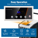140 Pints Commercial Dehumidifier Crawl Space Dehumidifier with Pump and Drain Hose
