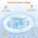 Compact Mini Fridge with 7-Level Thermostat - 1.7 Cu Ft