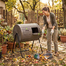 Compost Tumbler 37.5 Gallon Large Outdoor Compost Bin