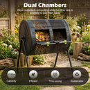 Compost Tumbler 37.5 Gallon Large Outdoor Compost Bin