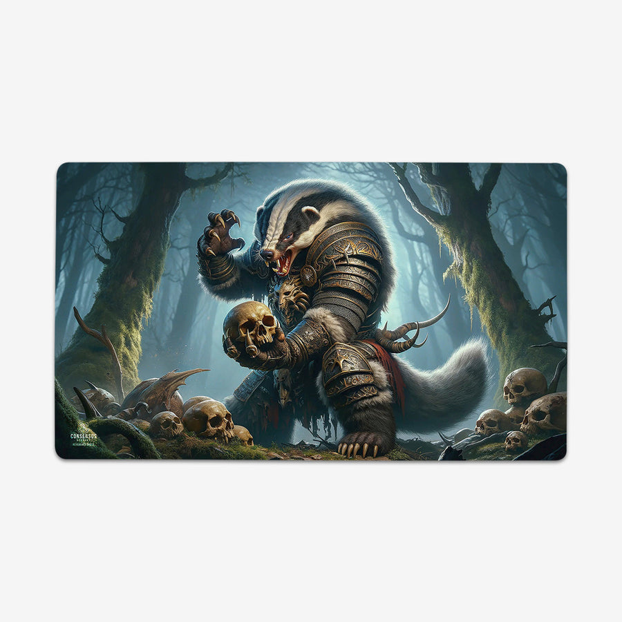 Badger Skull Playmat