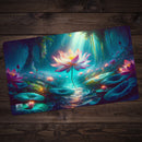 Colorful Lotus Playmat