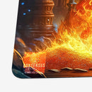 The Prismatic Dragon Hoard Playmat