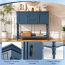 Console Table with 2 Drawers and Storage Cabinets