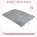 Convertible Bean Bag Floor Sofa with Washable Corduroy Cover