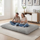Convertible Bean Bag Floor Sofa with Washable Corduroy Cover