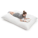 Convertible Bean Bag Floor Sofa with Washable Corduroy Cover