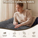 Convertible Bean Bag Floor Sofa with Washable Corduroy Cover