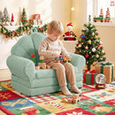 Convertible Kids Sofa 2-in-1 Fold out Toddler Couch Chair