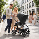 Convertible Baby Stroller with Car Seat Adapters