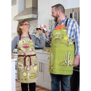 Cooking Makes Me So Thirsty Funny Cooking and BBQ Apron Unisex 2 Pockets Adjustable Strap 100%  | BlueQ at GetBullish