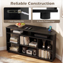 Corner TV Stand for TVs up to 55 Inch with Storage
